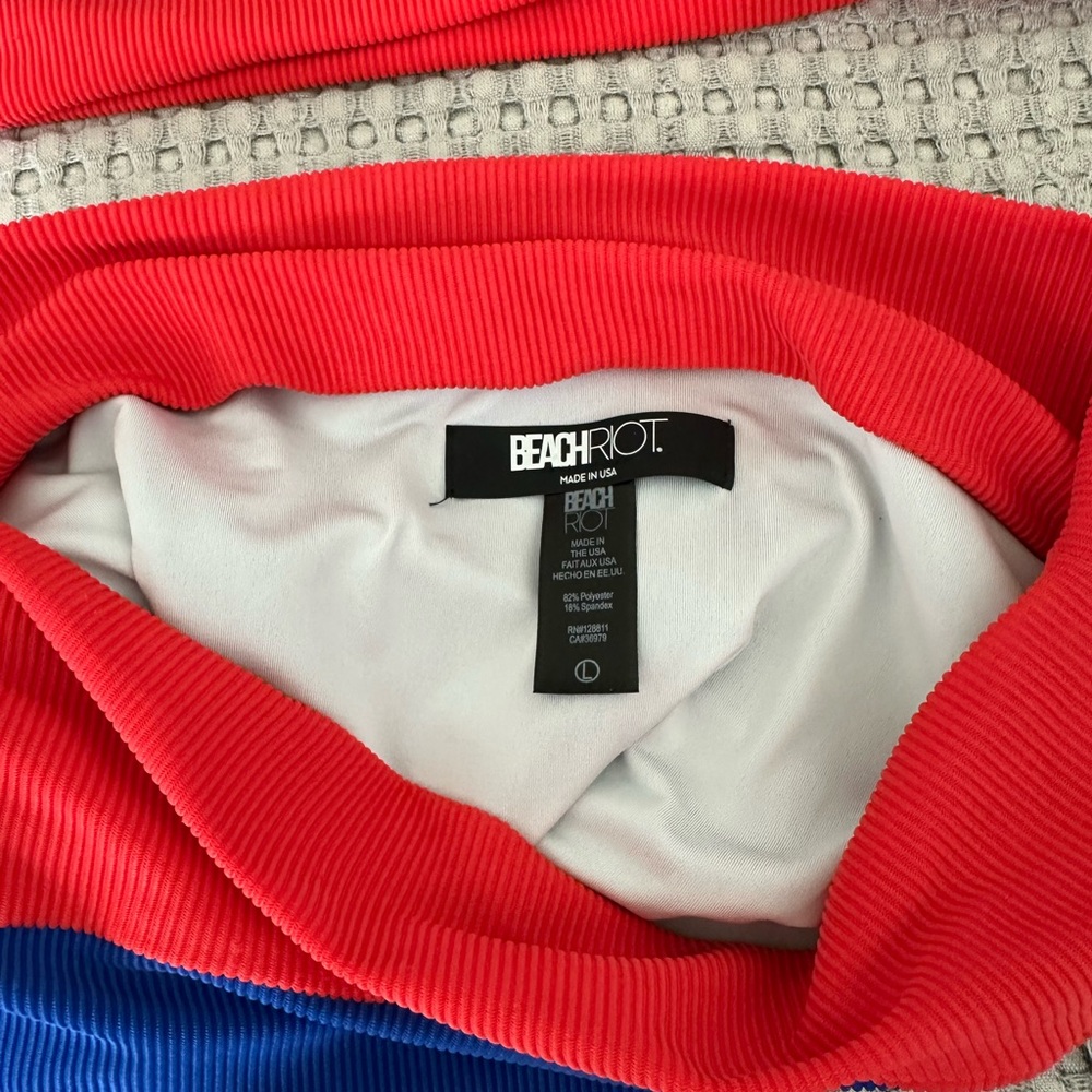 Beach Riot Labor Day Colorblock Bikini Set - Picture 7 of 9